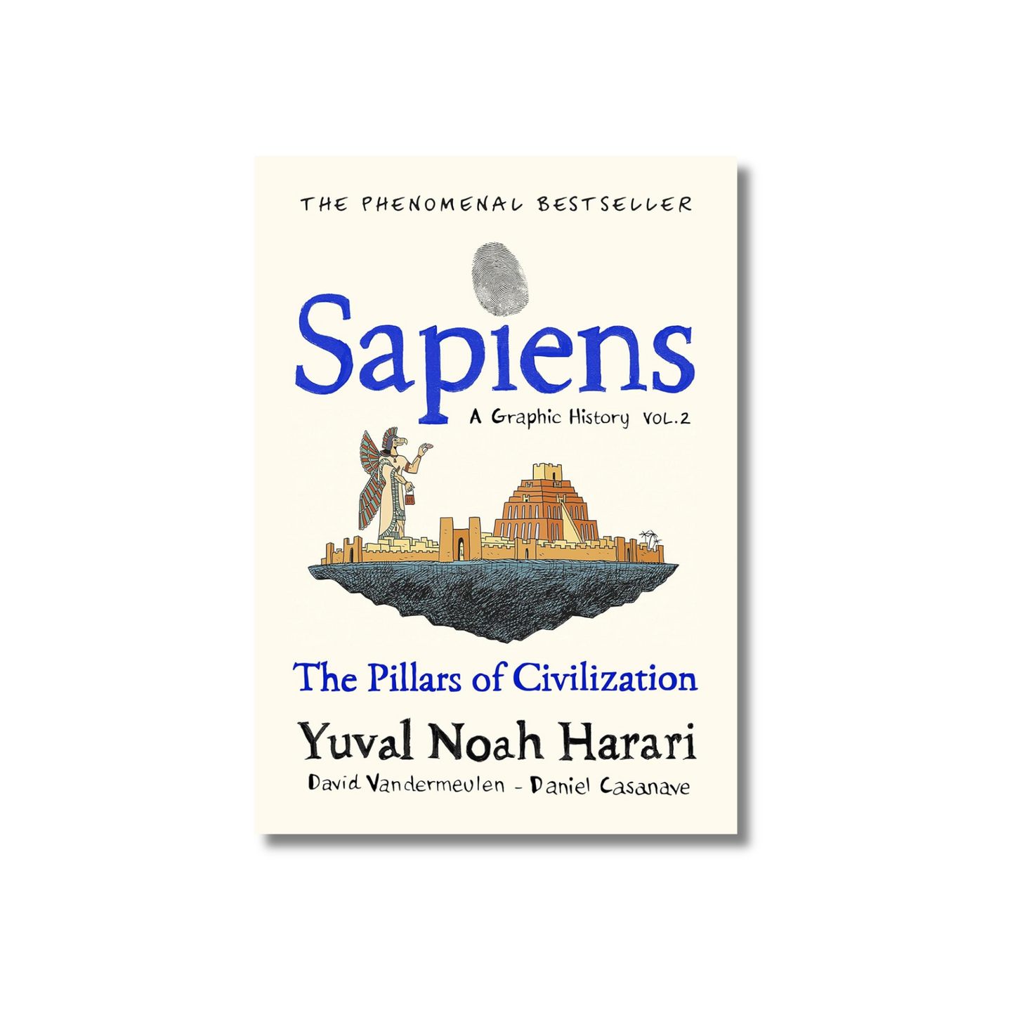 (Hardcover) Sapiens: A Graphic History Vol 2 Illustrated book cover