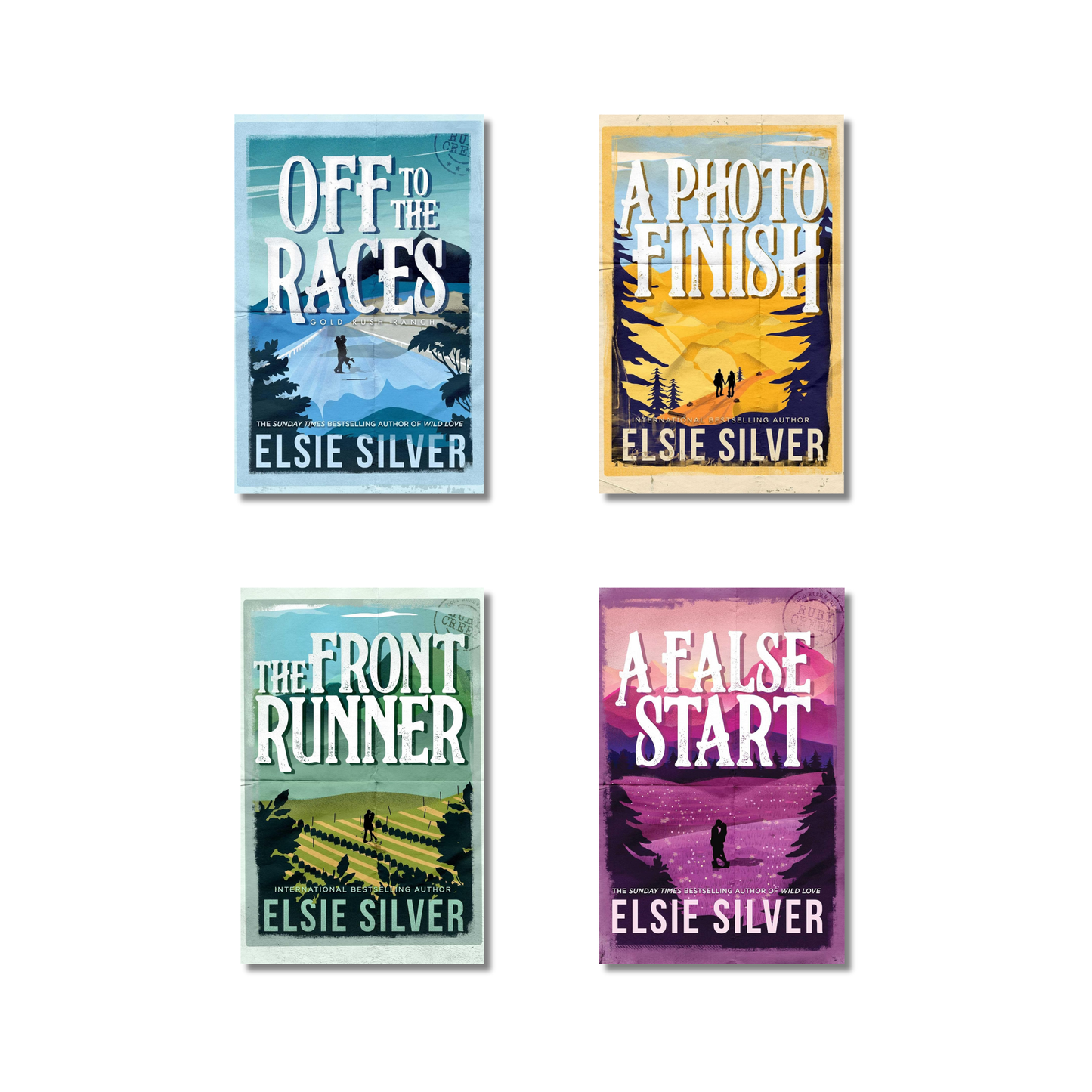 (Combo 4 Book) Gold Rush Ranch Series (Book 1 to 4)