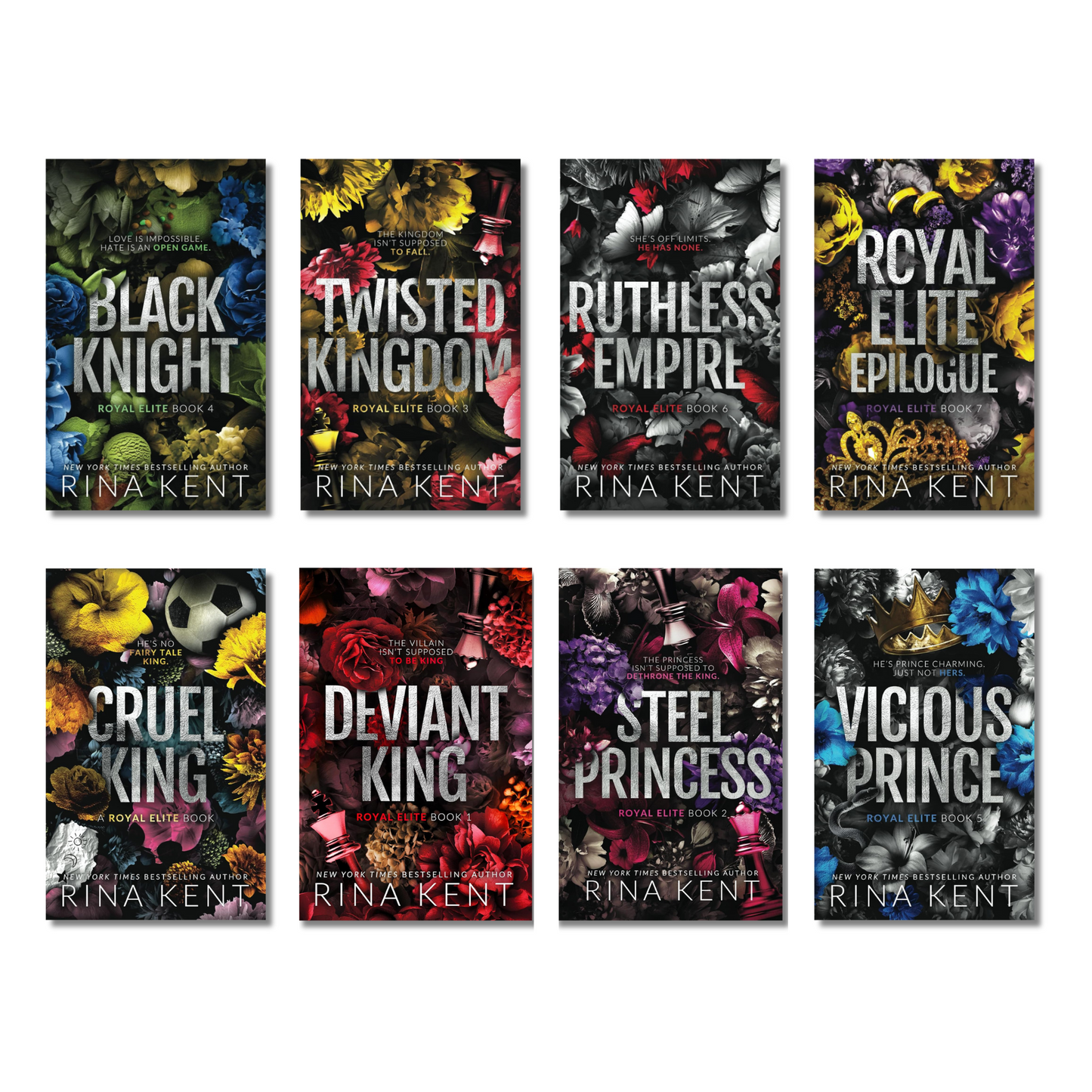 (Combo 8 Book) Royal Elite Series