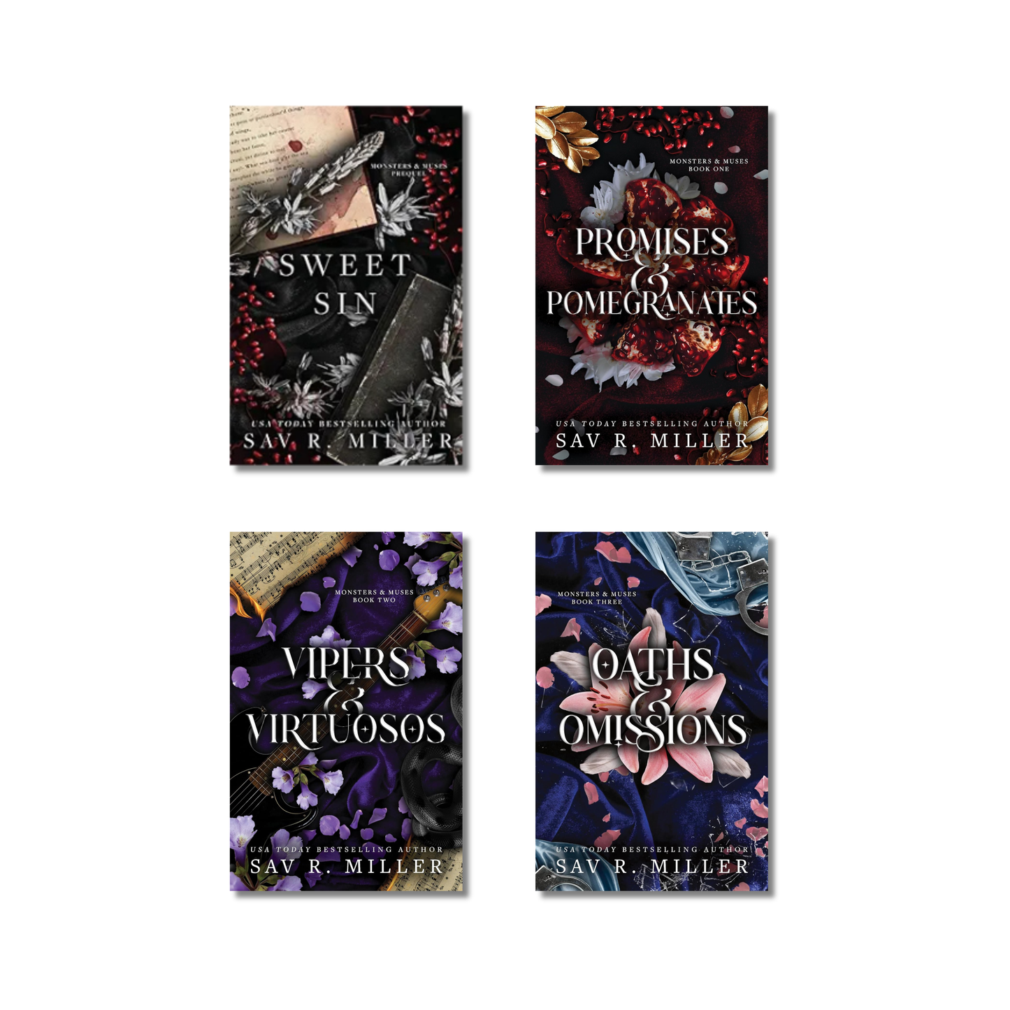 (Combo 4 Book) Monsters & Muses (Book 0.5 to 3)