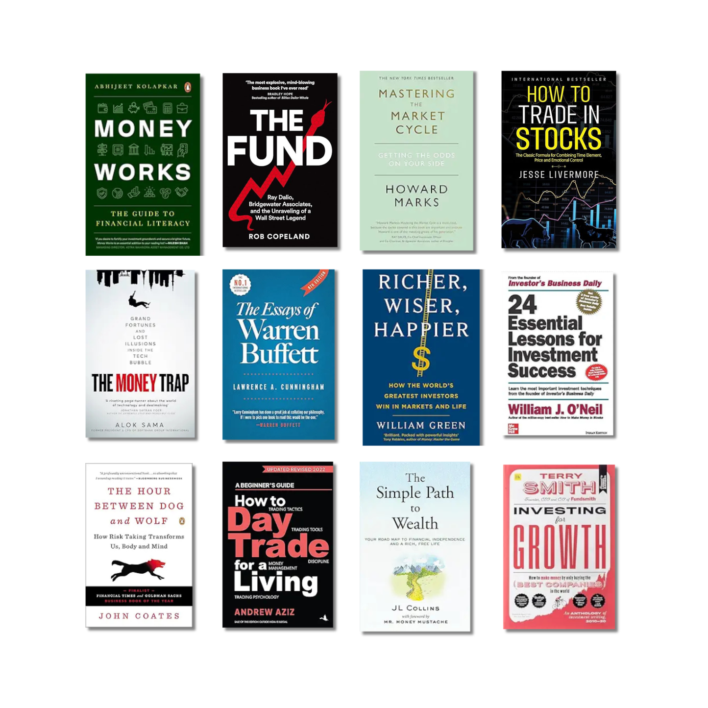 (Combo 12 Book) Best Stock Market Books To Read