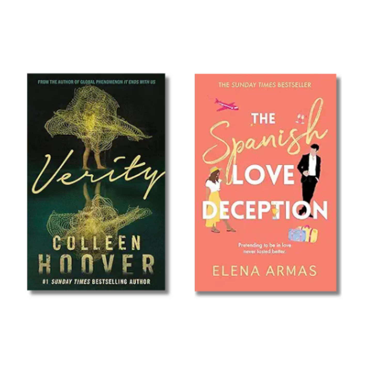 (Combo 2 Book) Verity + The Spanish Love Deception