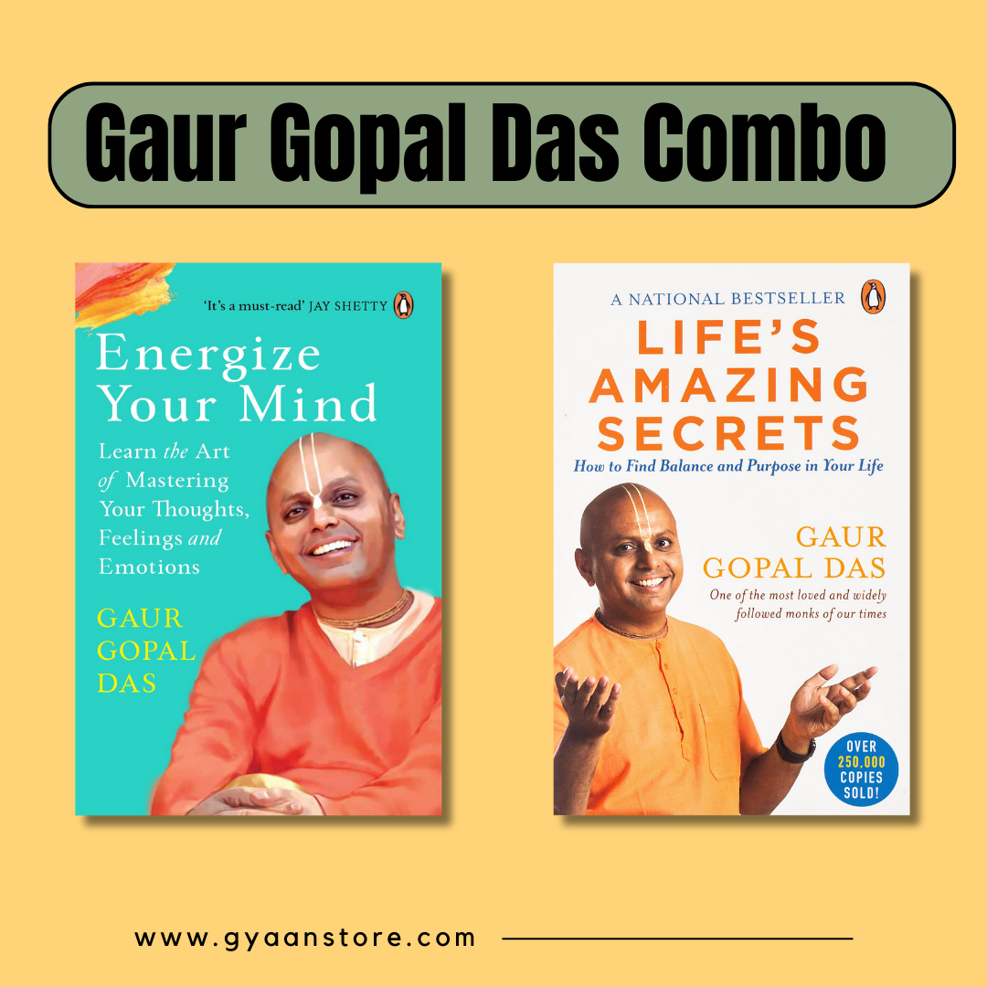 Gaur Gopal Das Combo: 2 Books (Paperback) book combo set