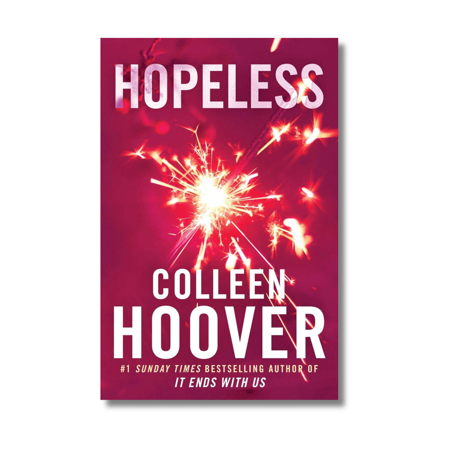 Hopeless by Colleen Hoover (Paperback) book cover