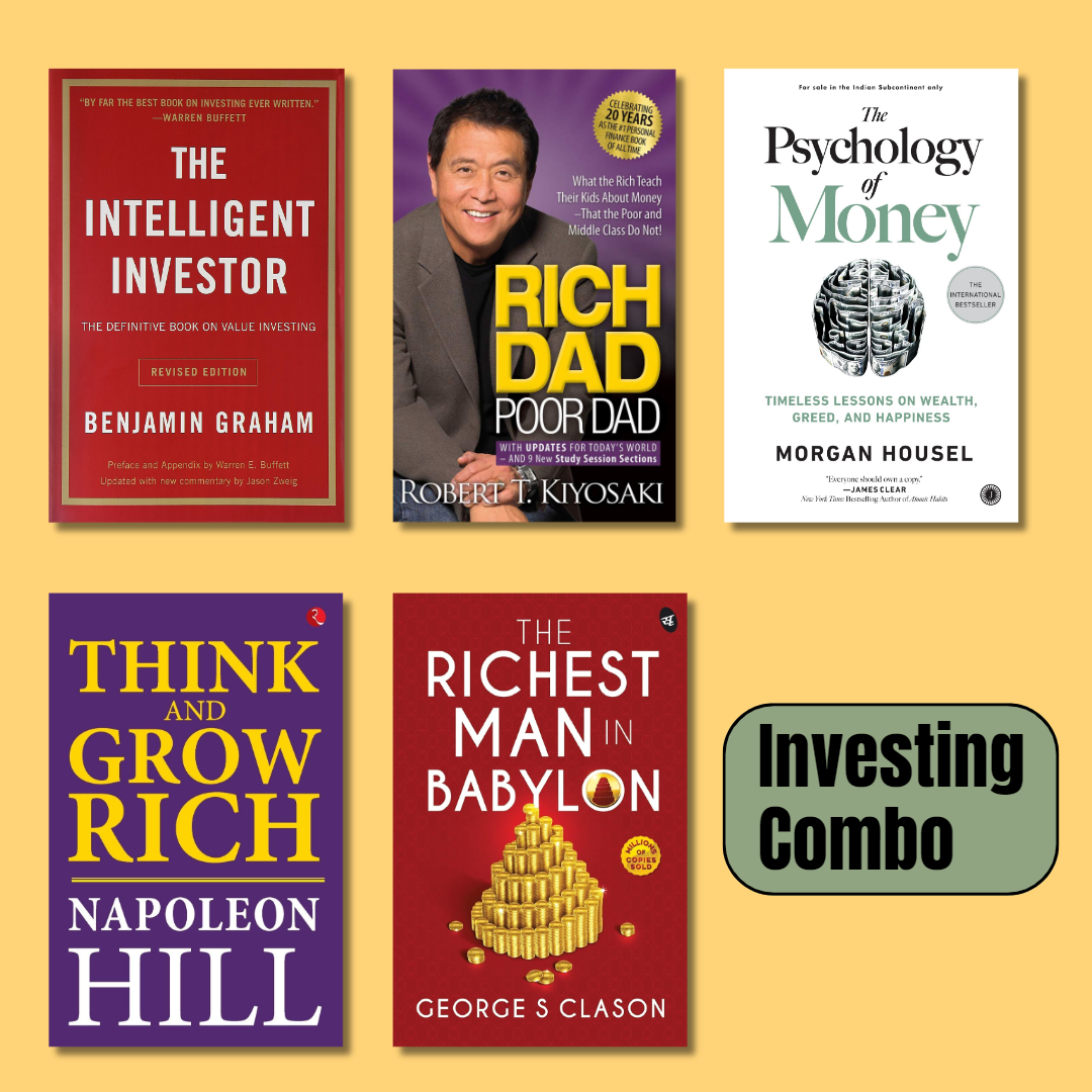 Investment Mastery: Unlock Financial Success with our Exclusive Combo Pack! (Paperback) book combo set