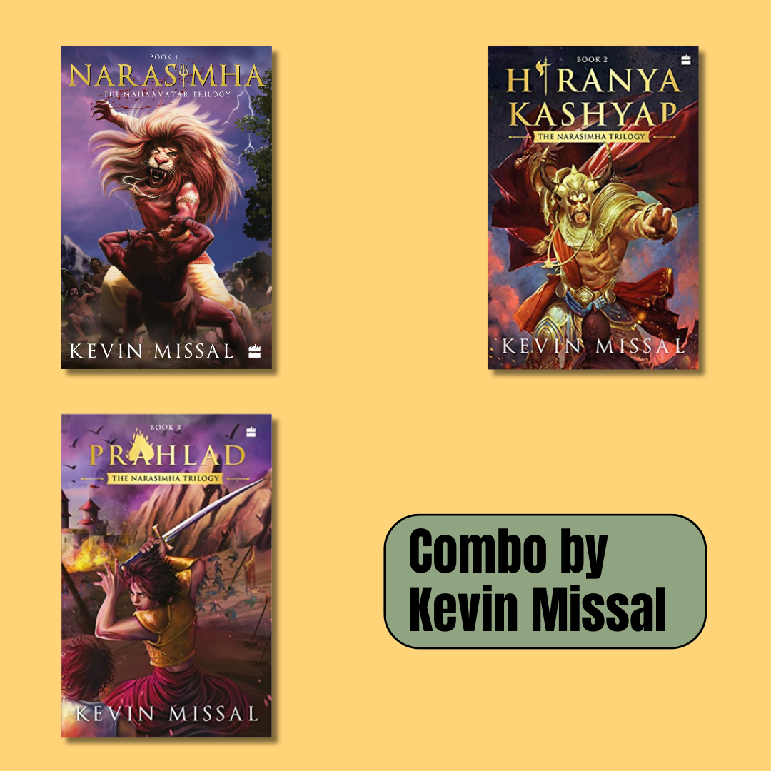 The Narasimha Triology Combo By Kevin Missal (Paperback) book combo set