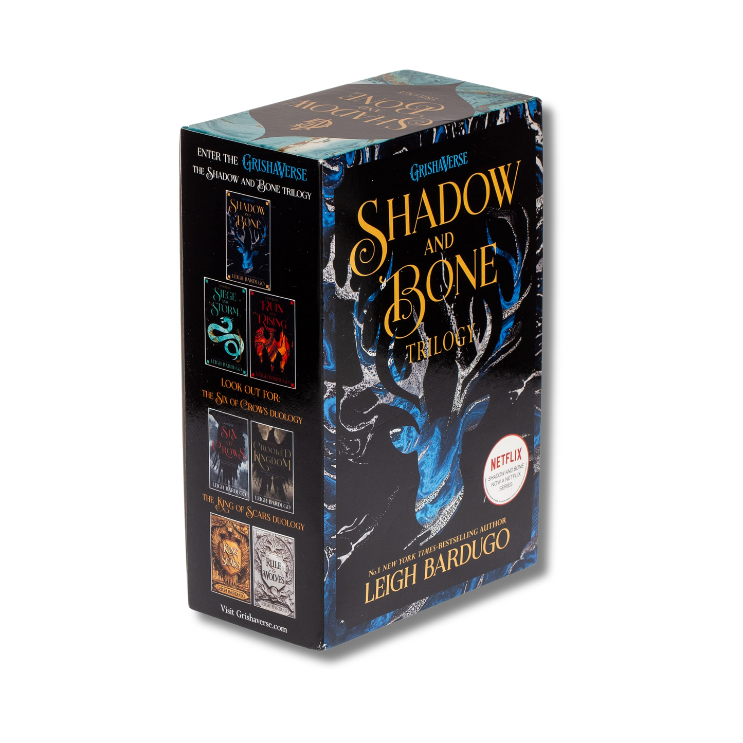Shadow and Bone Trilogy Boxset By Leigh Bardugo (Paperback) book combo set