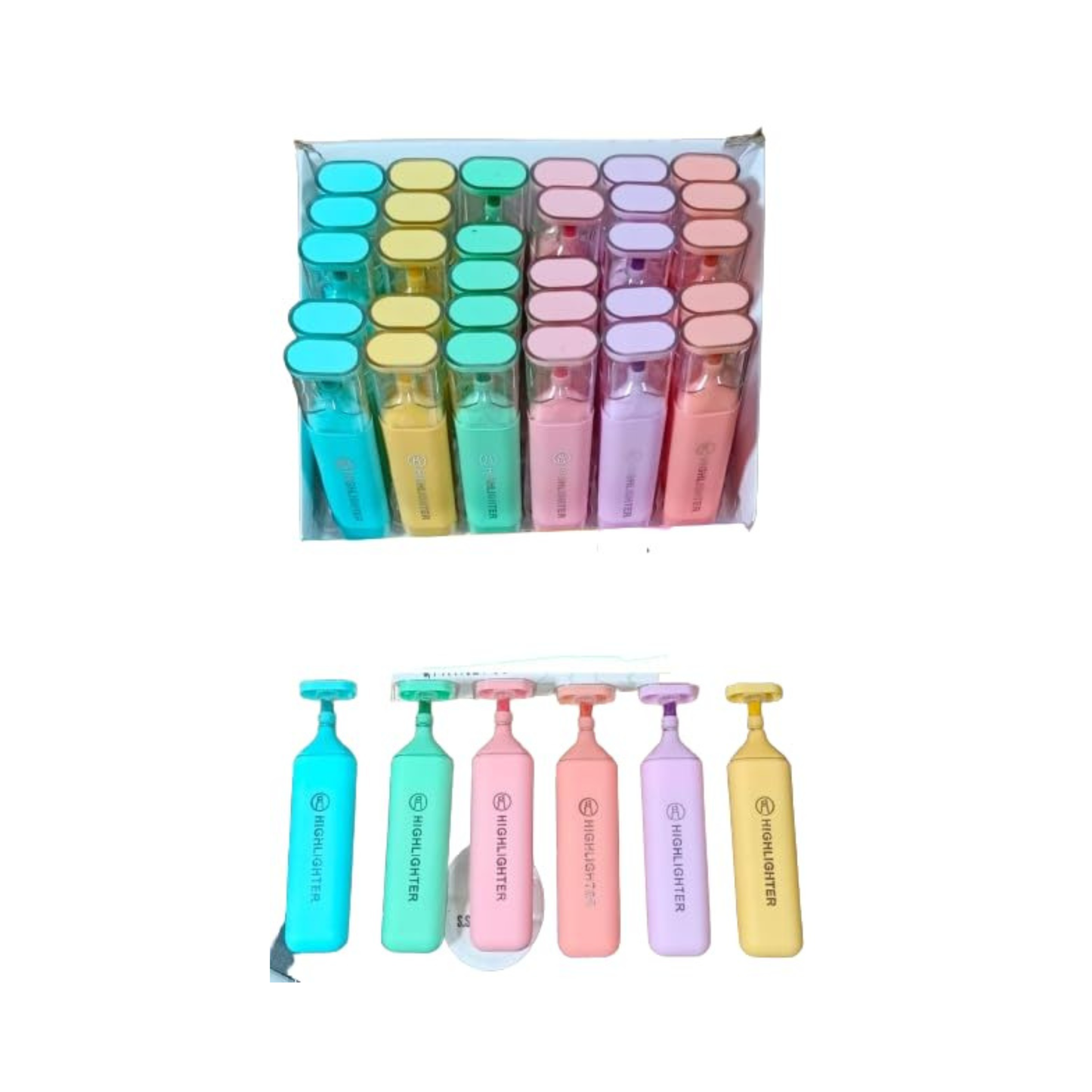 Pastel Highlighter Marker Set – Soft Color Live Markers