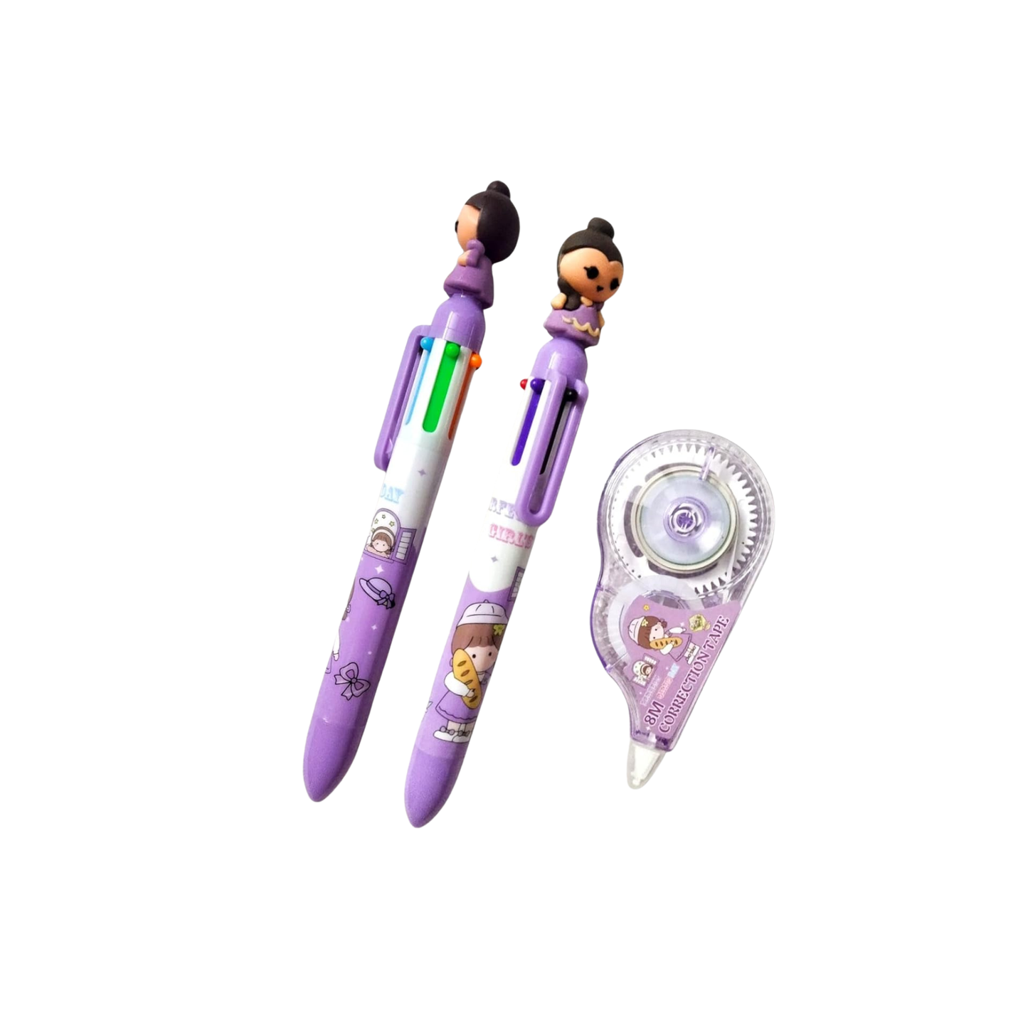 Perfect Girls Day Stationery Gift Set – Notebook, Pen & Correction Tape