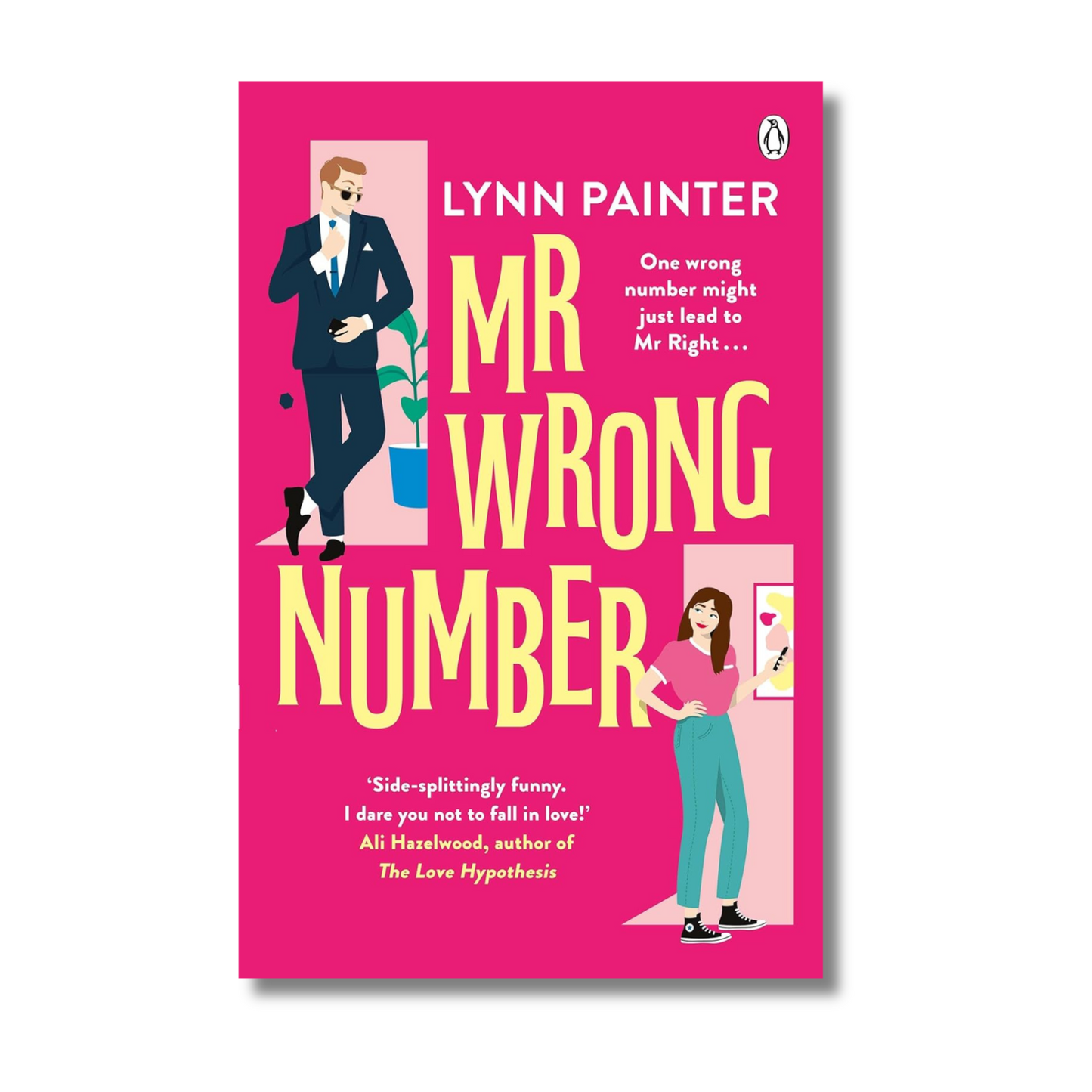 Mr Wrong Number By Lynn Painter (Paperback) book cover