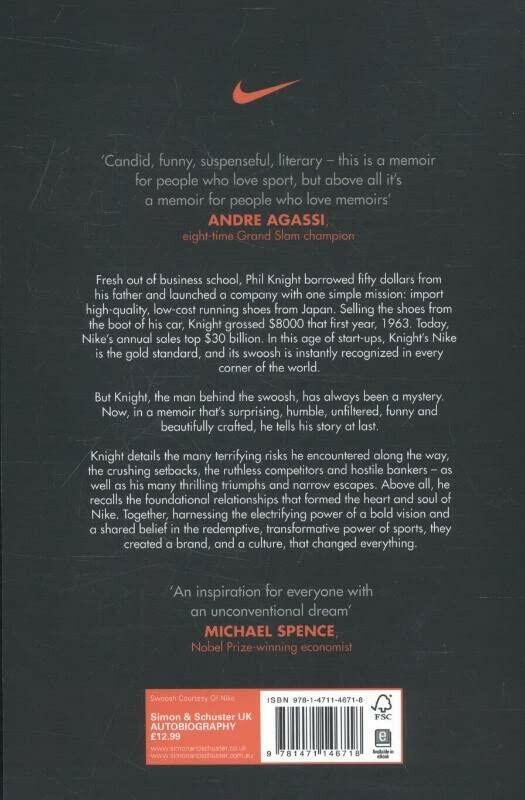 SHOE DOG By Phil Knight (Paperback)