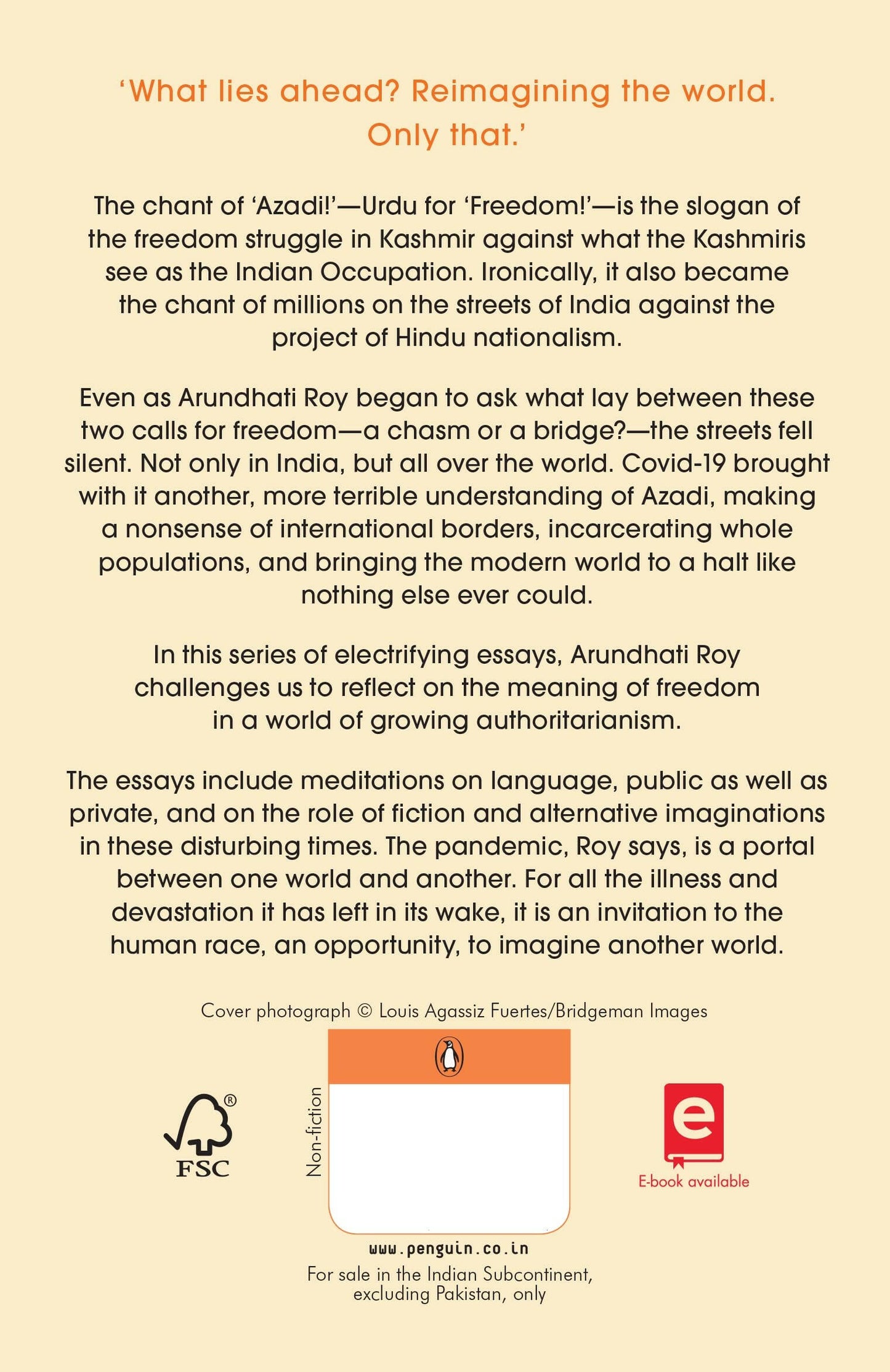 Azadi: Fascism, Fiction & Freedom