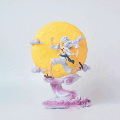 Monkey D. Luffy Gear 5 Moonlight Edition – 3D LED Anime Statue