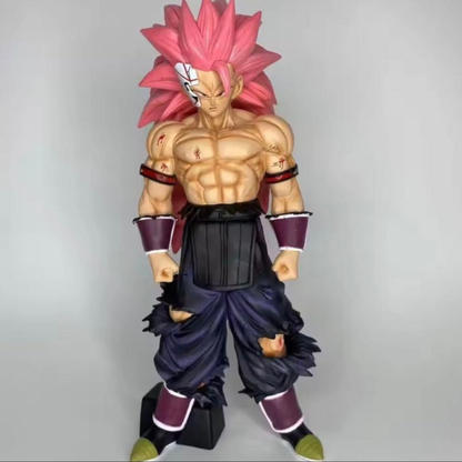 Pink Rage Warrior – Premium Anime Action Figure