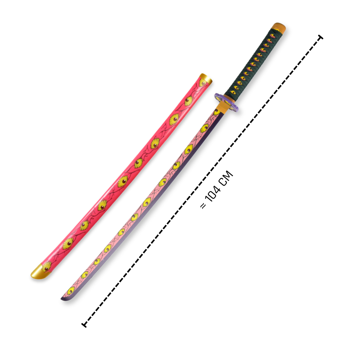 Demon Slayer: Kokushibo Nichirin Wooden Katana