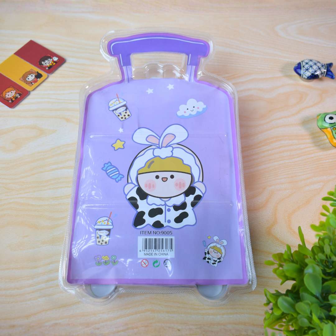 Happy Day Kids Stationery Travel Kit with Digital Watch & Pencil Case