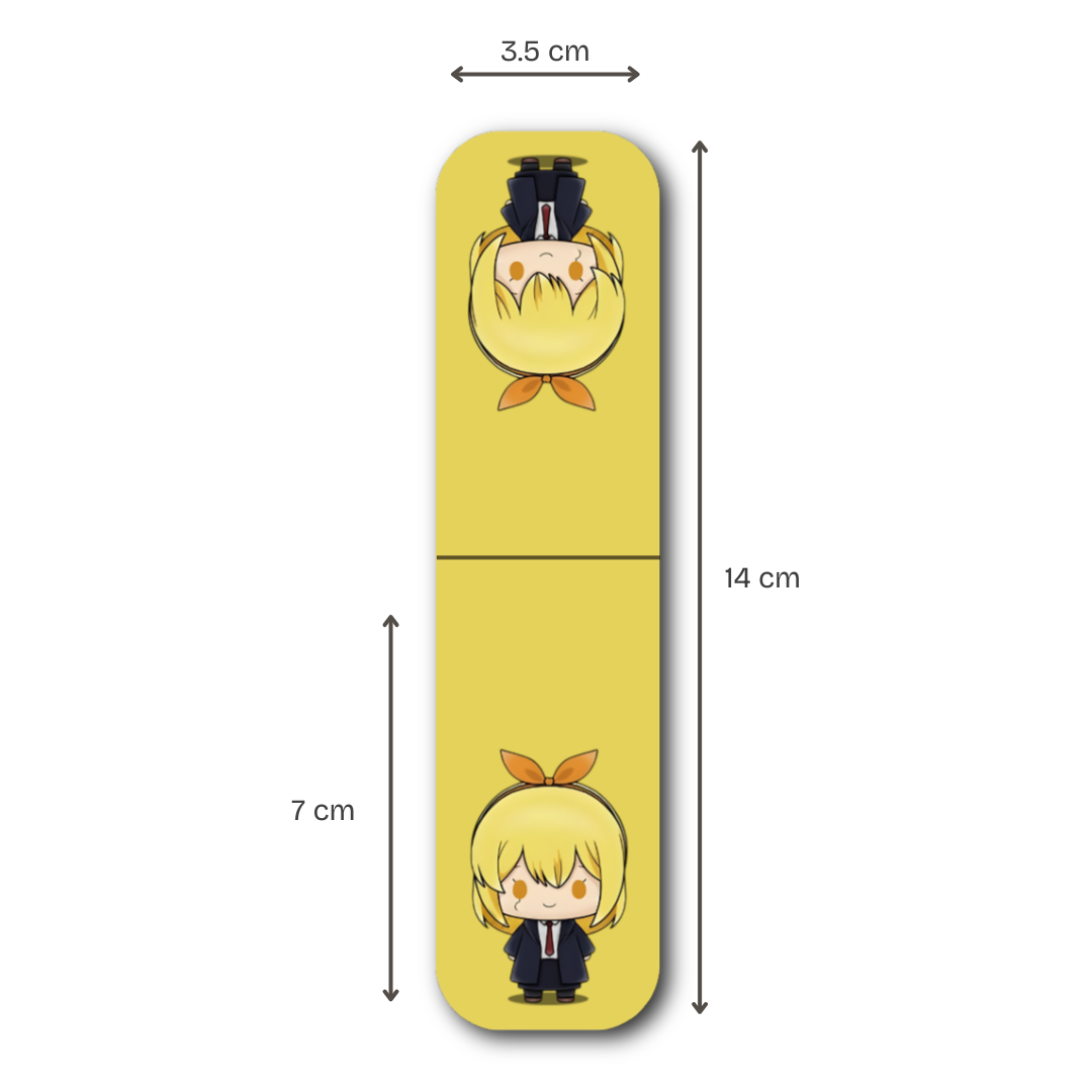Mashle: Magic and Muscles Magnetic Bookmarks – Set of 6 | Chibi Mash, Dot, Lance & More