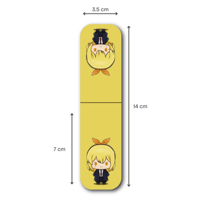 Mashle: Magic and Muscles Magnetic Bookmarks – Set of 6 | Chibi Mash, Dot, Lance & More