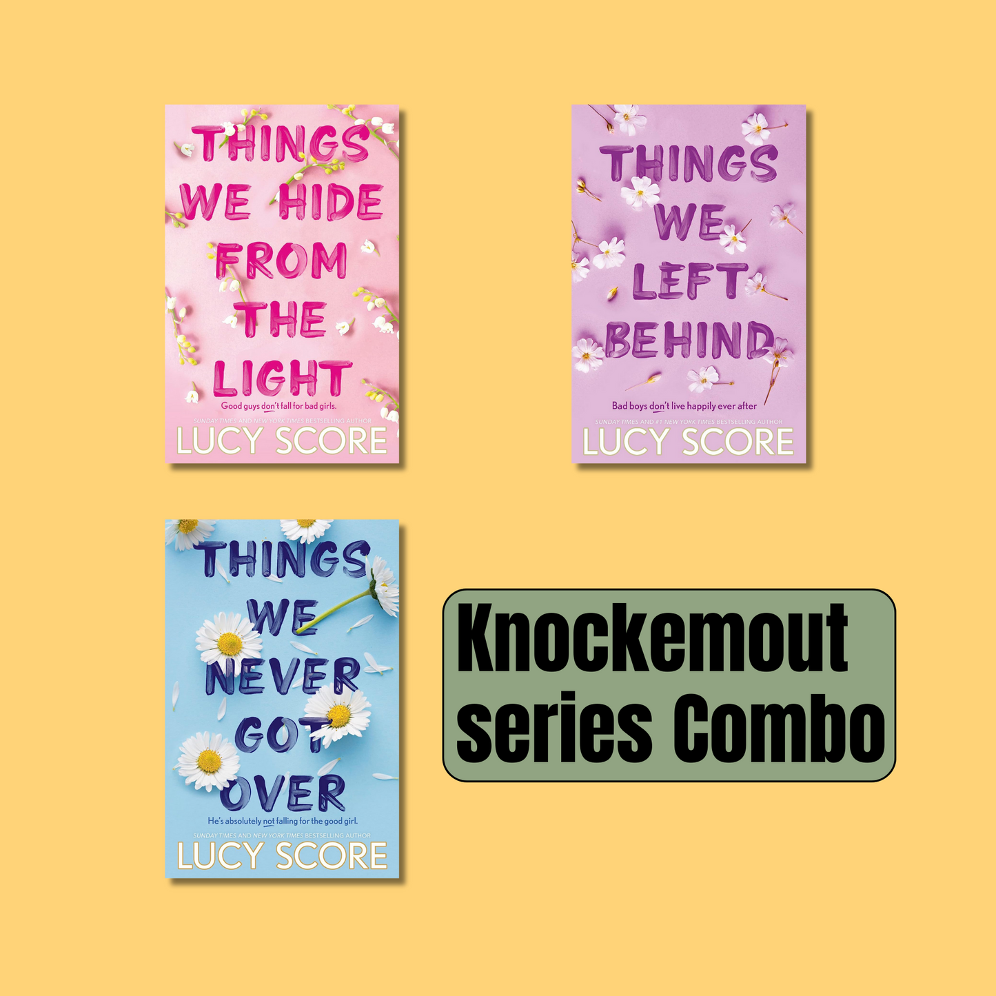 Knockemout Series Combo: 3 Books (Paperback)