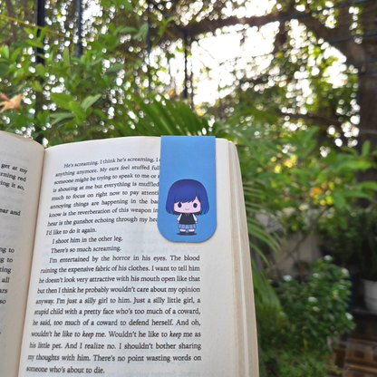 Oshi no Ko Magnetic Bookmarks – Set of 6 | Chibi Ai, Ruby, Aqua, Kana & More