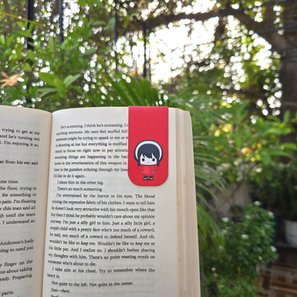 Spy x Family Magnetic Bookmarks – Set of 6 | Chibi Loid, Yor, Anya, Bond & More