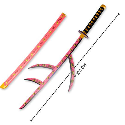 Kokushibo – Demon Slayer Nichirin – Wooden Katana Replica (104 cm)
