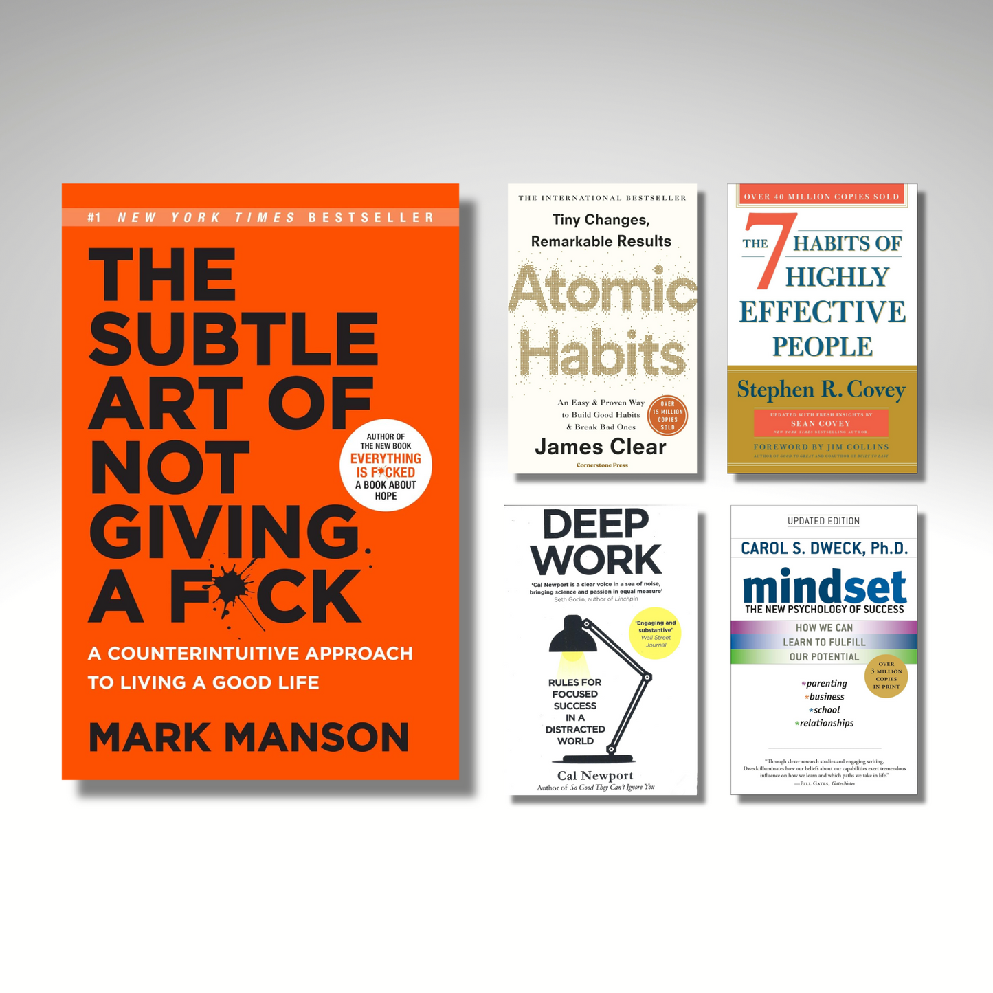 [Combo] Best 5 Self-Help Books