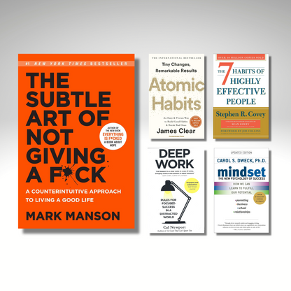 [Combo] Best 5 Self-Help Books