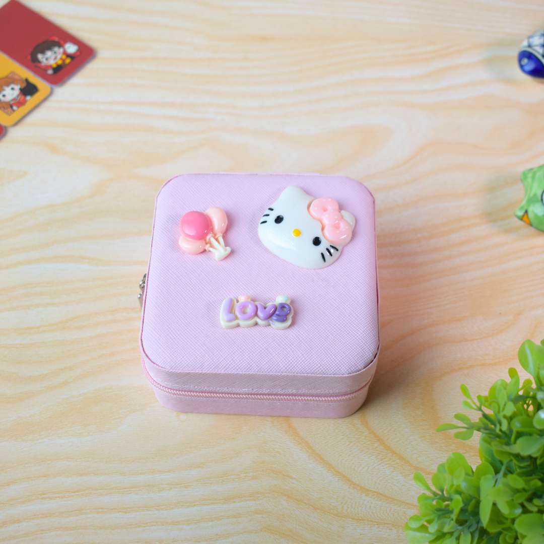 Travel Jewelry Organizer Case – Mini Portable Jewelry Storage Box for Rings, Earrings & Accessories