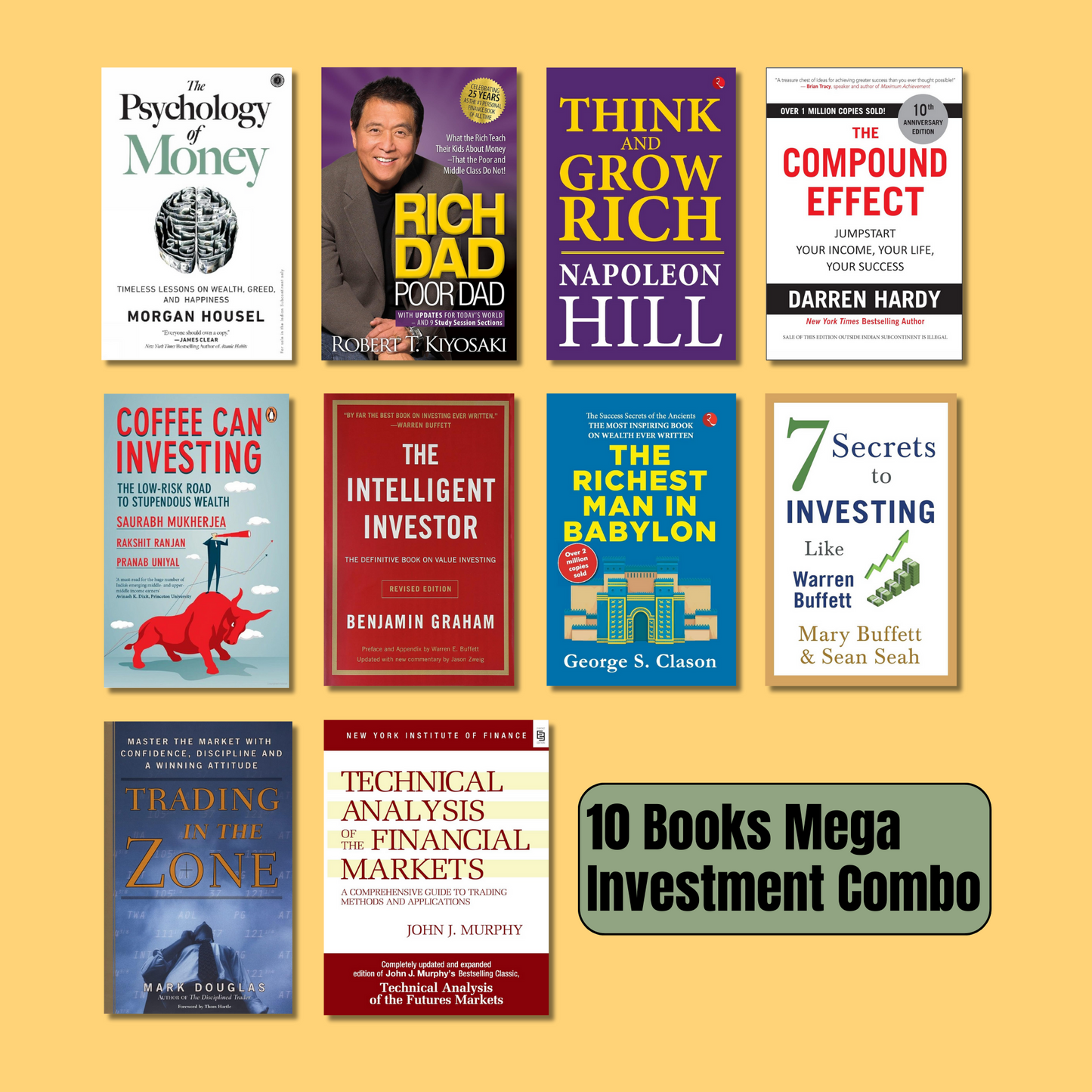 [Combo] Mega Investment Set of 10 Books (Paperback)