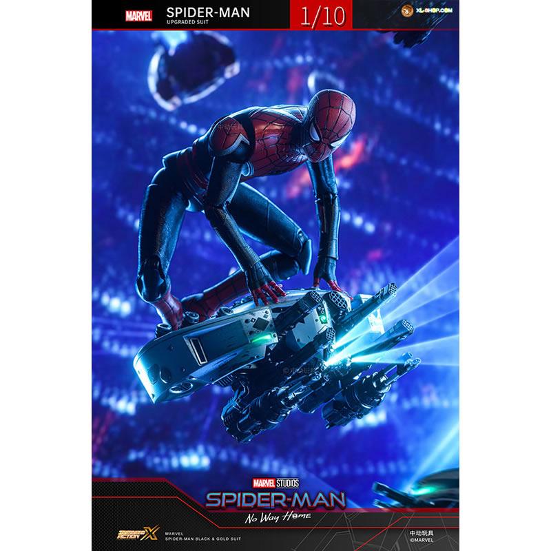Spider-Man Upgraded Suit ZD Toys Action Figure – 1/10 Scale Marvel Collectible (No Way Home)