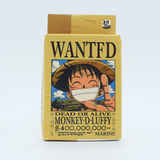Monkey D. Luffy Wanted Playing Cards – One Piece Anime Deck