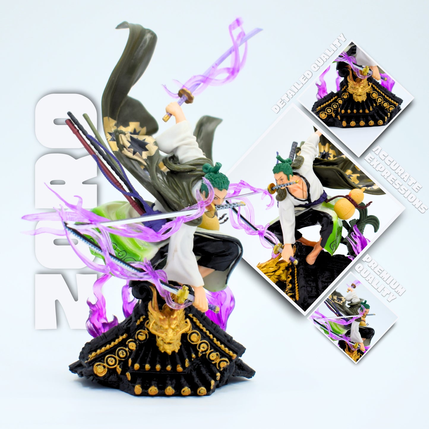 Roronoa Zoro – 21cm Premium Action Figure with Energy Effects