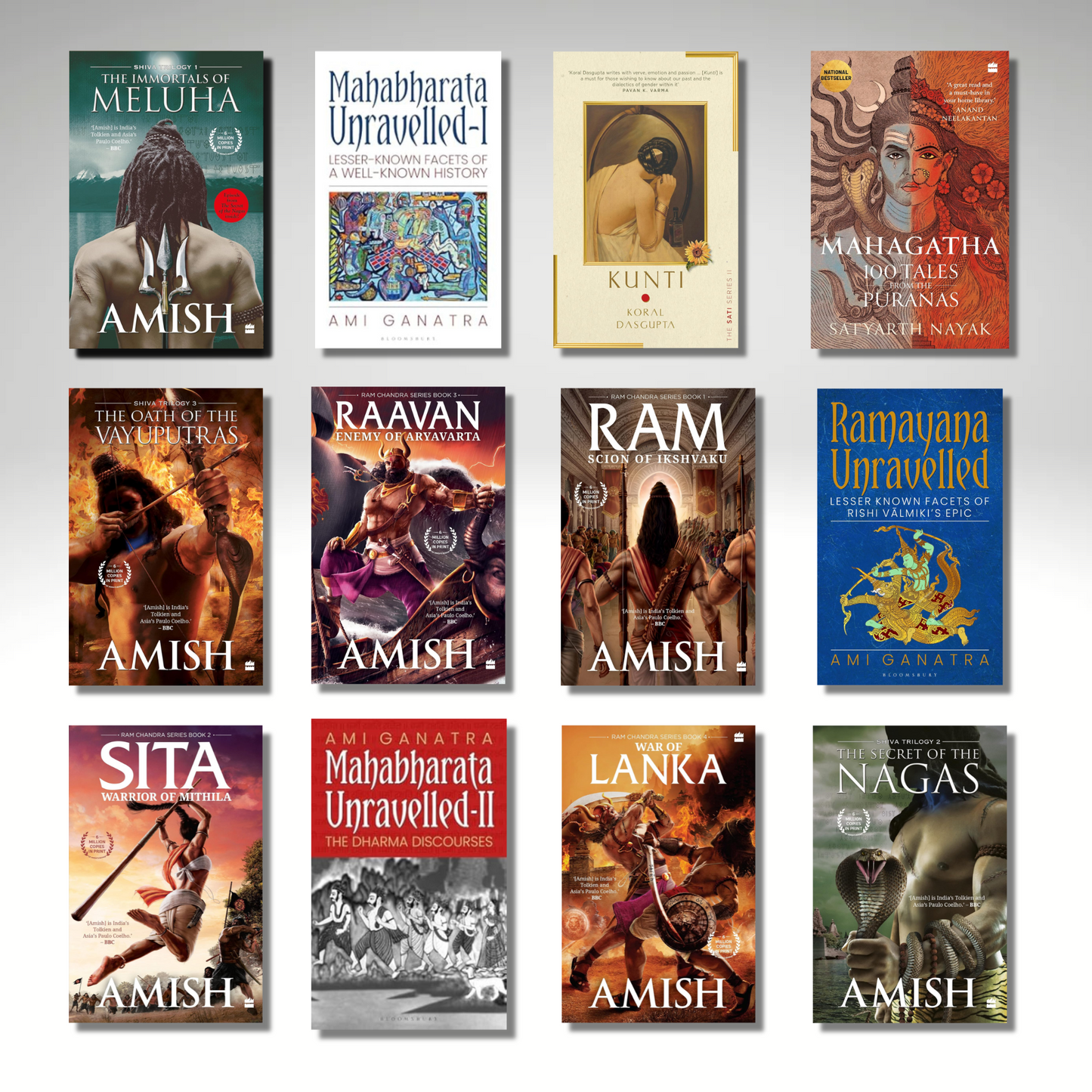 [Combo] Best of Mythology: A Collection of 12 Legendary Books