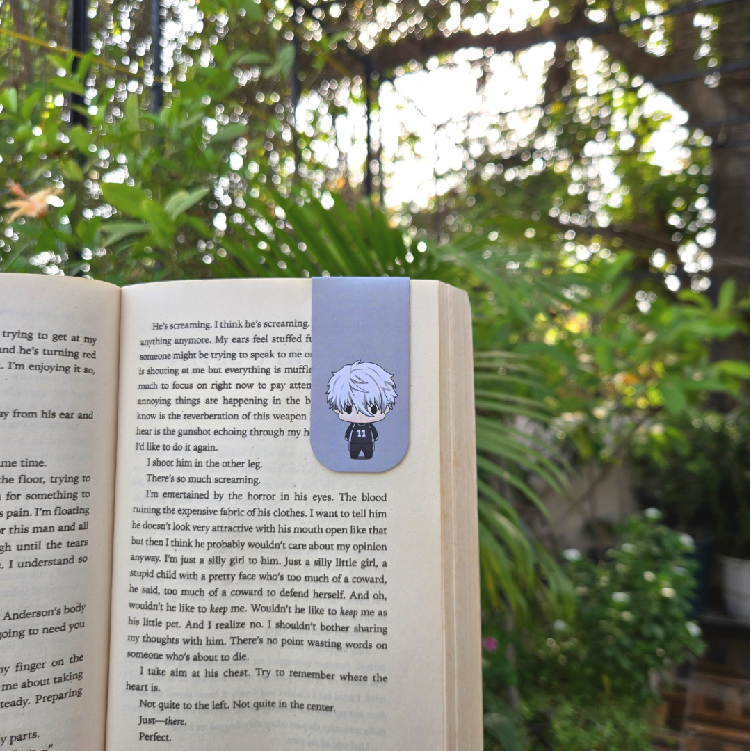 Blue Lock Magnetic Bookmarks (Set of 6) – Chibi Anime Bookmark Set | Gyaanstore Exclusive