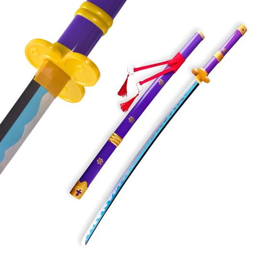 Roronoa Zoro Enma Purple Wooden Katana