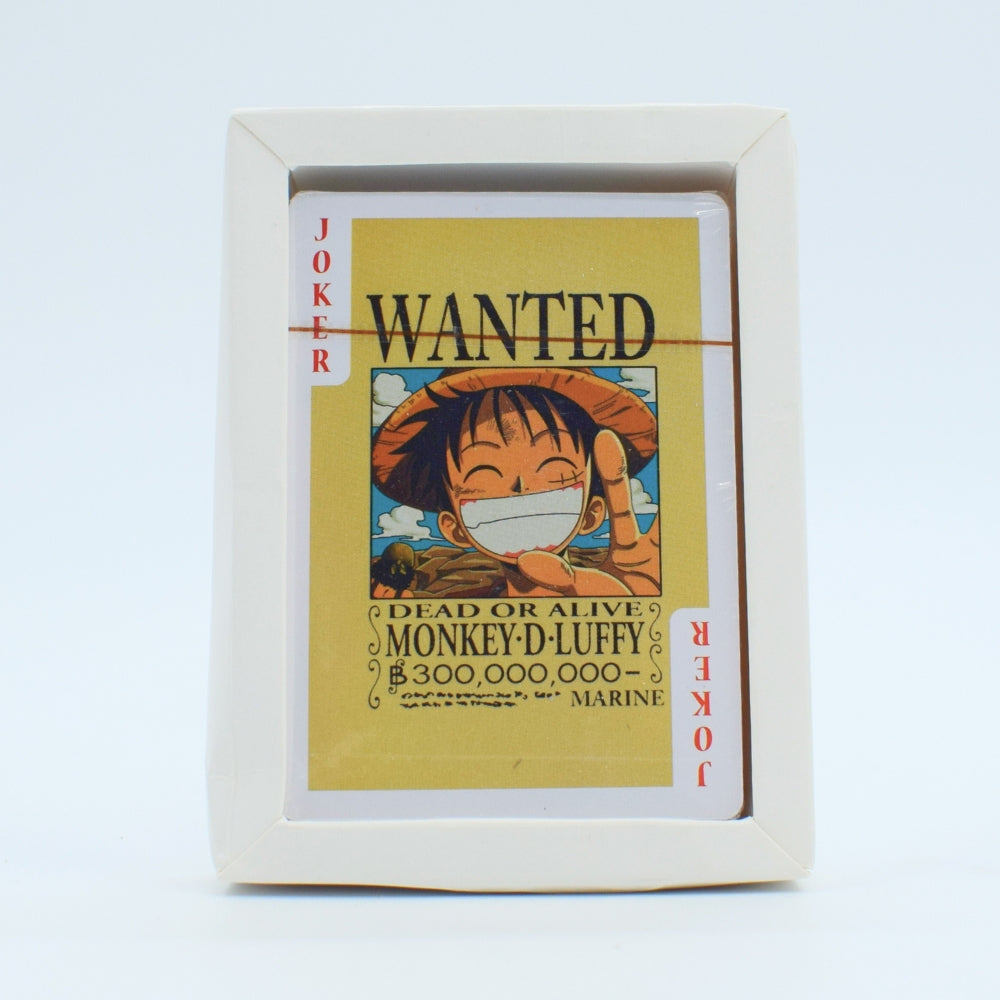 Monkey D. Luffy Wanted Playing Cards – One Piece Anime Deck