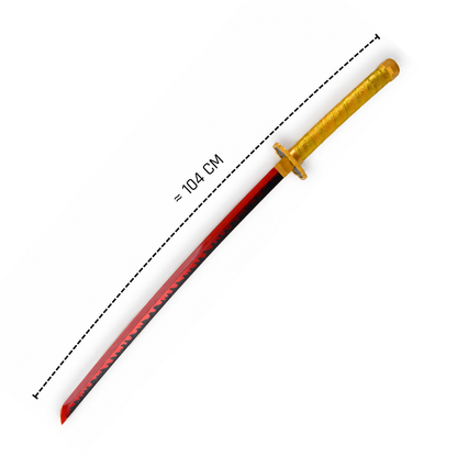 Demon Slayer: Tsugikuni Yoriichi’s Nichirin Led Katana 104cm