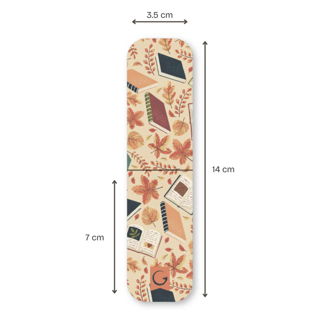 Cute Aesthetic Magnetic Bookmarks – Set of 5 | Cats, Books, Floral & Puppy Designs