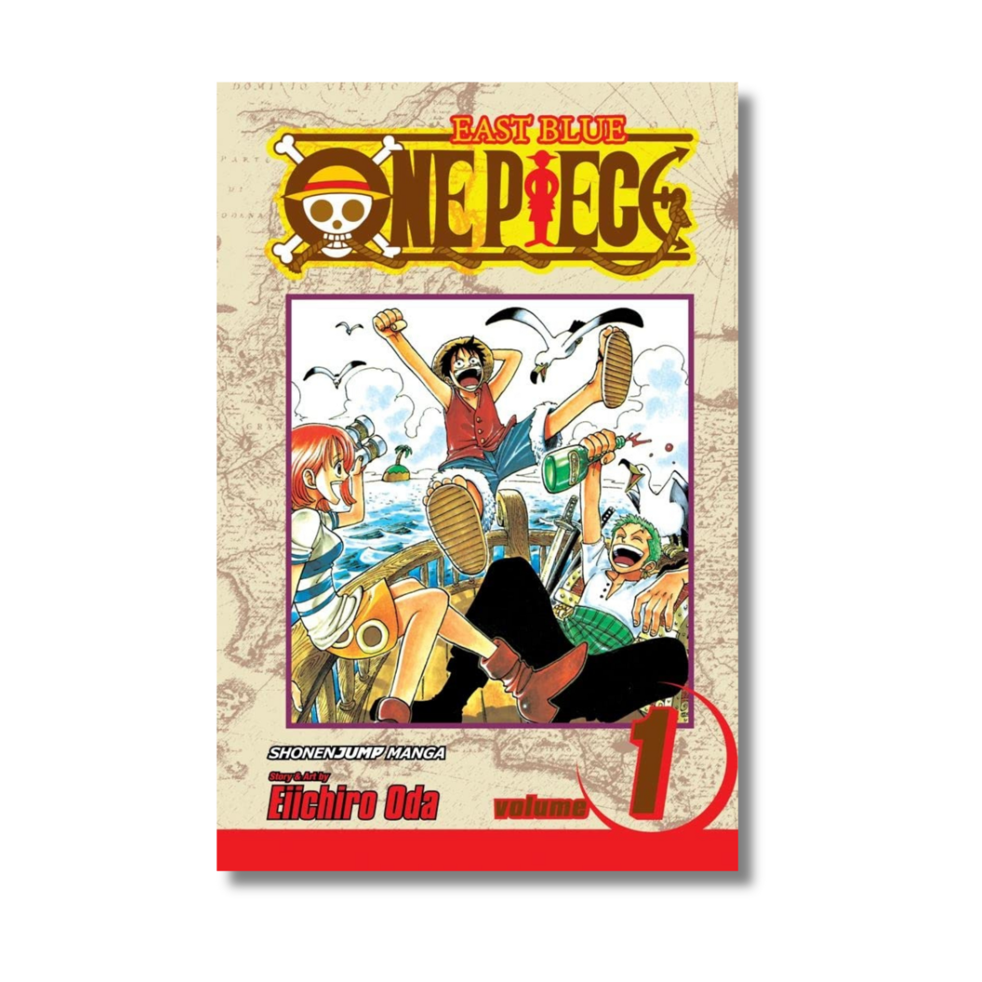 One Piece, Vol. 1 by Eiichiro Oda (Paperback)