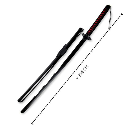 Bleach: Ichigo Kurosaki Wooden Katana (Dismantle Version)
