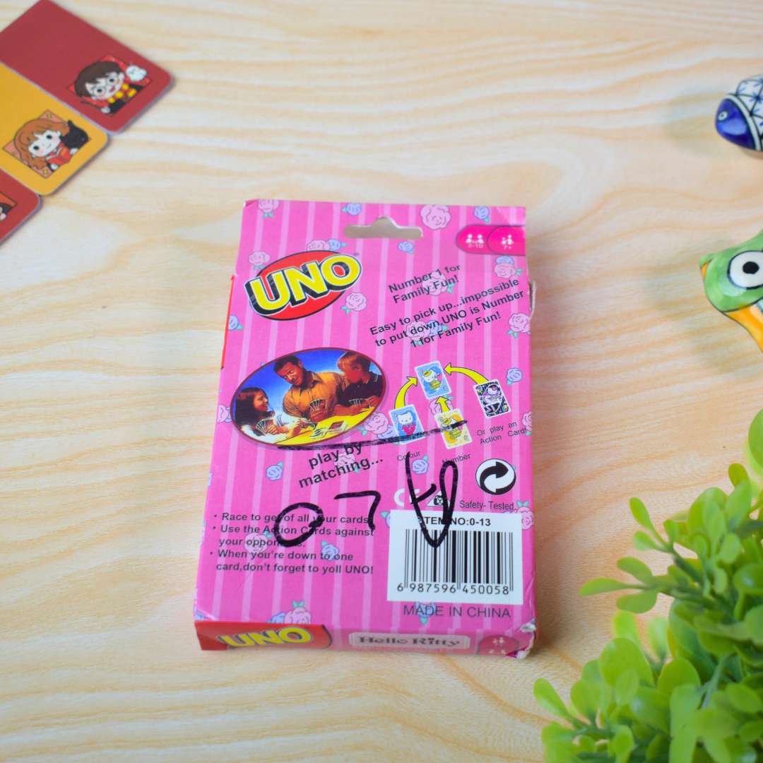 UNO Playing Cards – Themed Card Game Set (Pokemon, Doraemon, Hello Kitty, Harry Potter, UNO Flip & More)