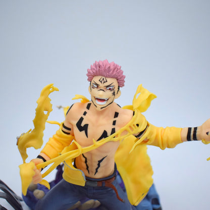 Sukuna Unleashed – 30cm Premium Anime Figure with Destruction Base
