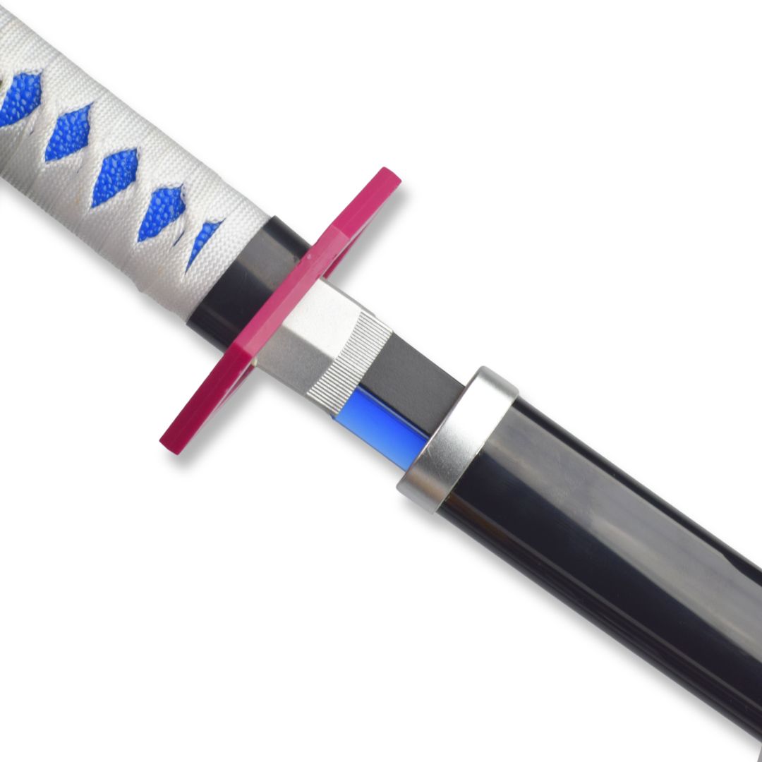 Giyu Tomioka Nichirin Sword – 104 cm LED Katana | Demon Slayer Cosplay