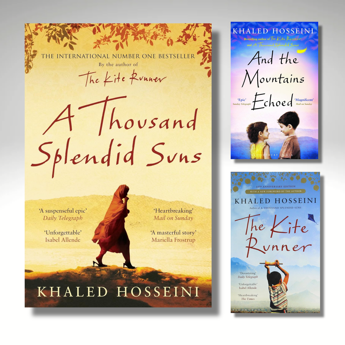 [Combo] Khaled Hosseini: 3 Books