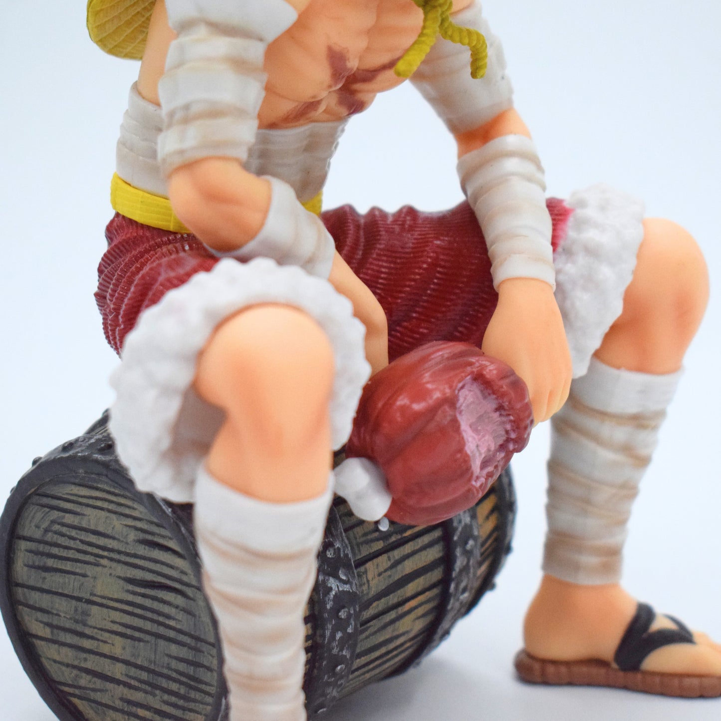 Monkey D. Luffy Barrel Sitting Figure – 18.5 cm Anime Collectible