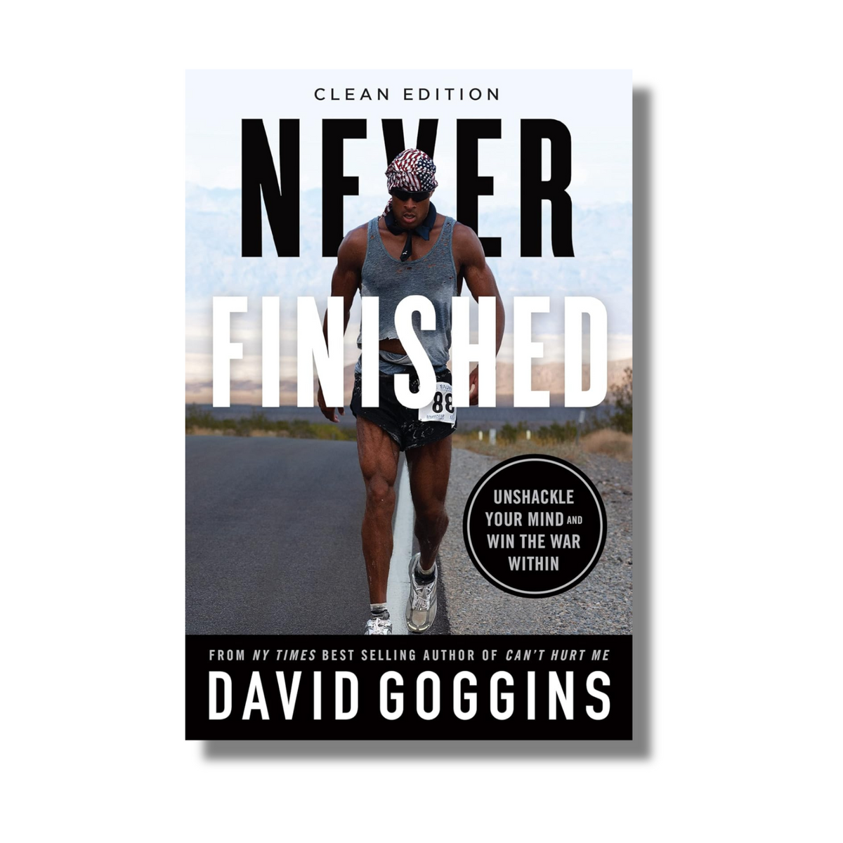 David Goggins Combo: Can't Hurt Me & Never Finished - 2-Book Box Set (Hardcover)