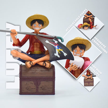 Monkey D. Luffy – Premium Anime Figure with Replaceable Parts (20cm)
