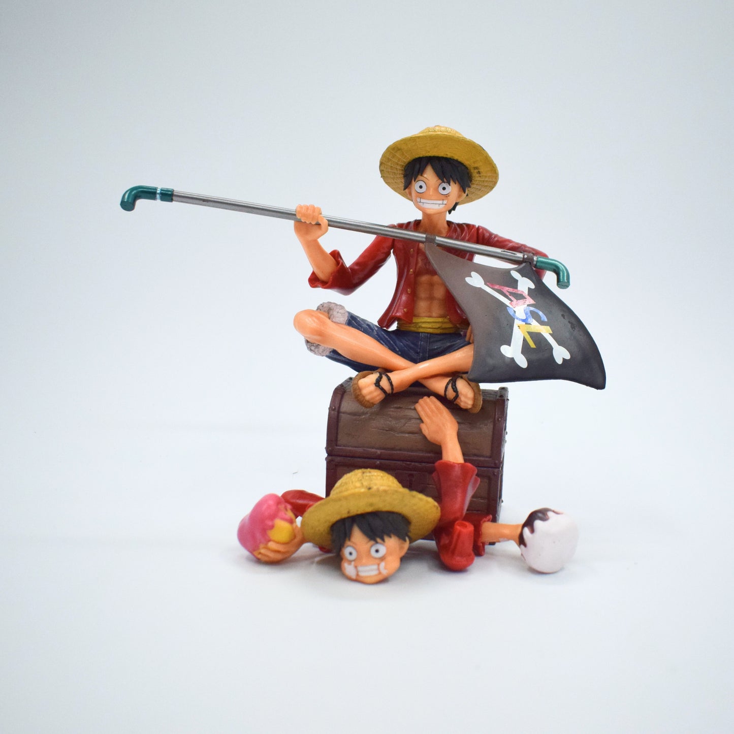 Monkey D. Luffy – Premium Anime Figure with Replaceable Parts (20cm)