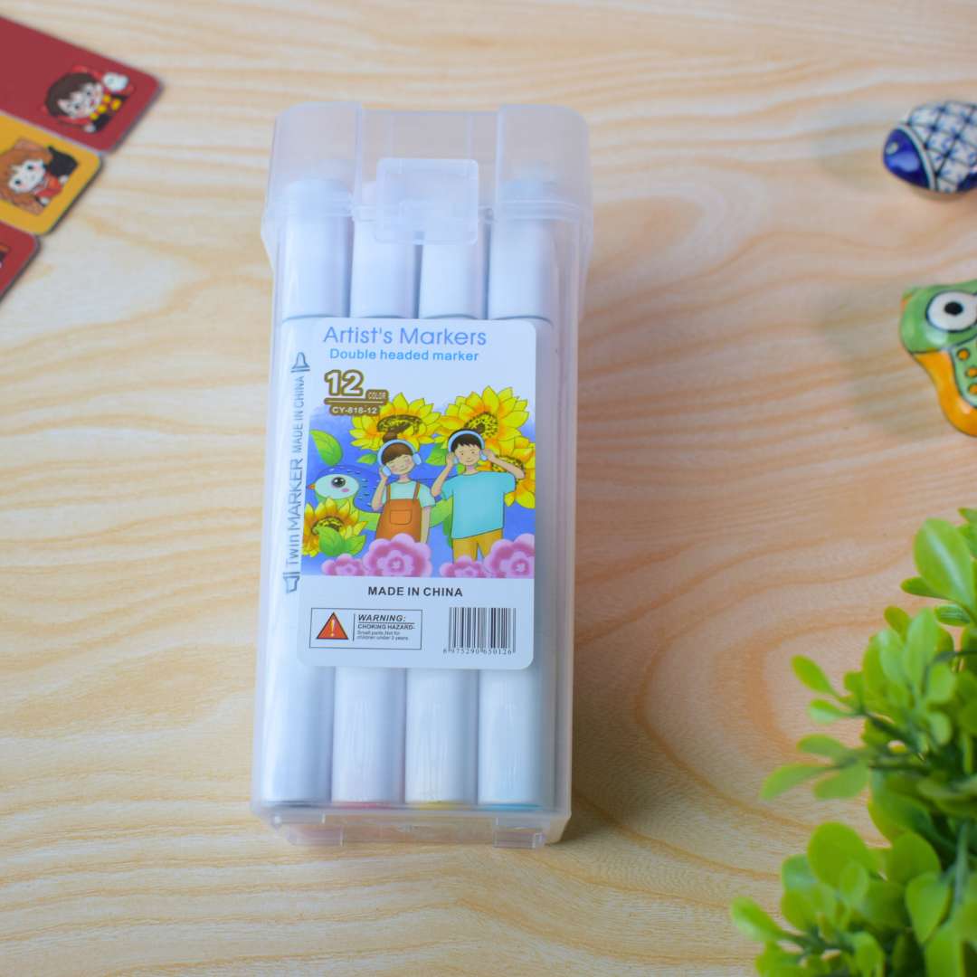 Artist Dual Tip Marker Set
